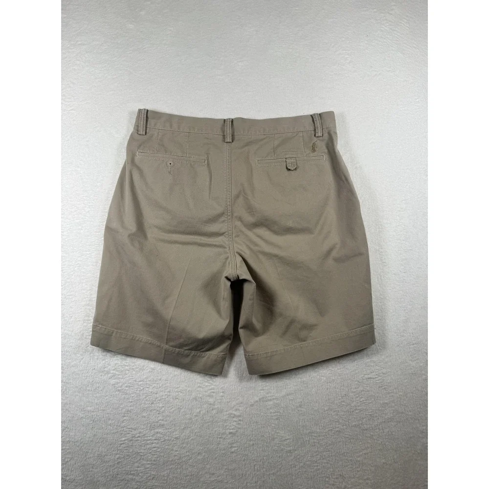 Polo Ralph Lauren Shorts Mens 32 Khaki Beige Stretch‎ Classic Fit Chino Casual